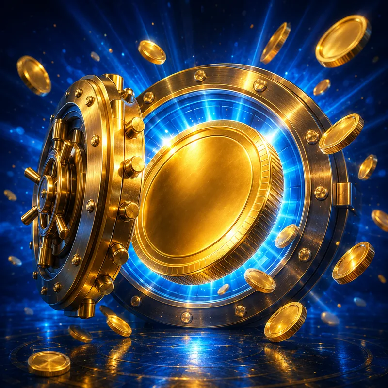 Coin Vault jackpot game at Wild Royal