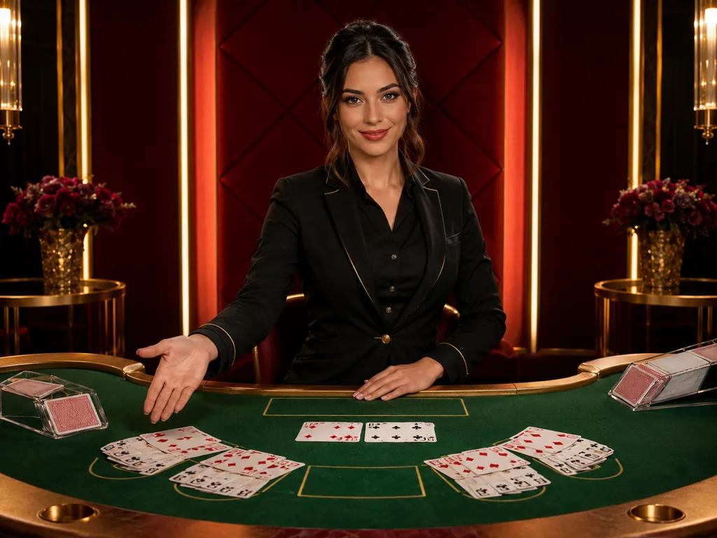 Baccarat live table at Wild Royal