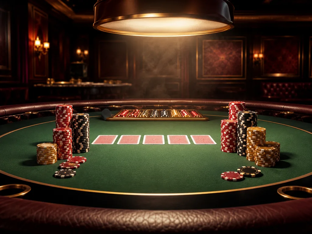 Poker live table at Wild Royal